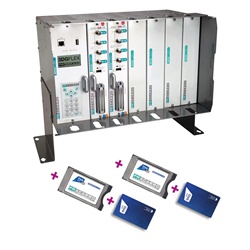 Kit modulare 3DGFlex 8 ingressi 8 uscite DVB-T per Hospitality