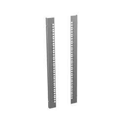 Montanti acciaio coppia per rack parete 12U