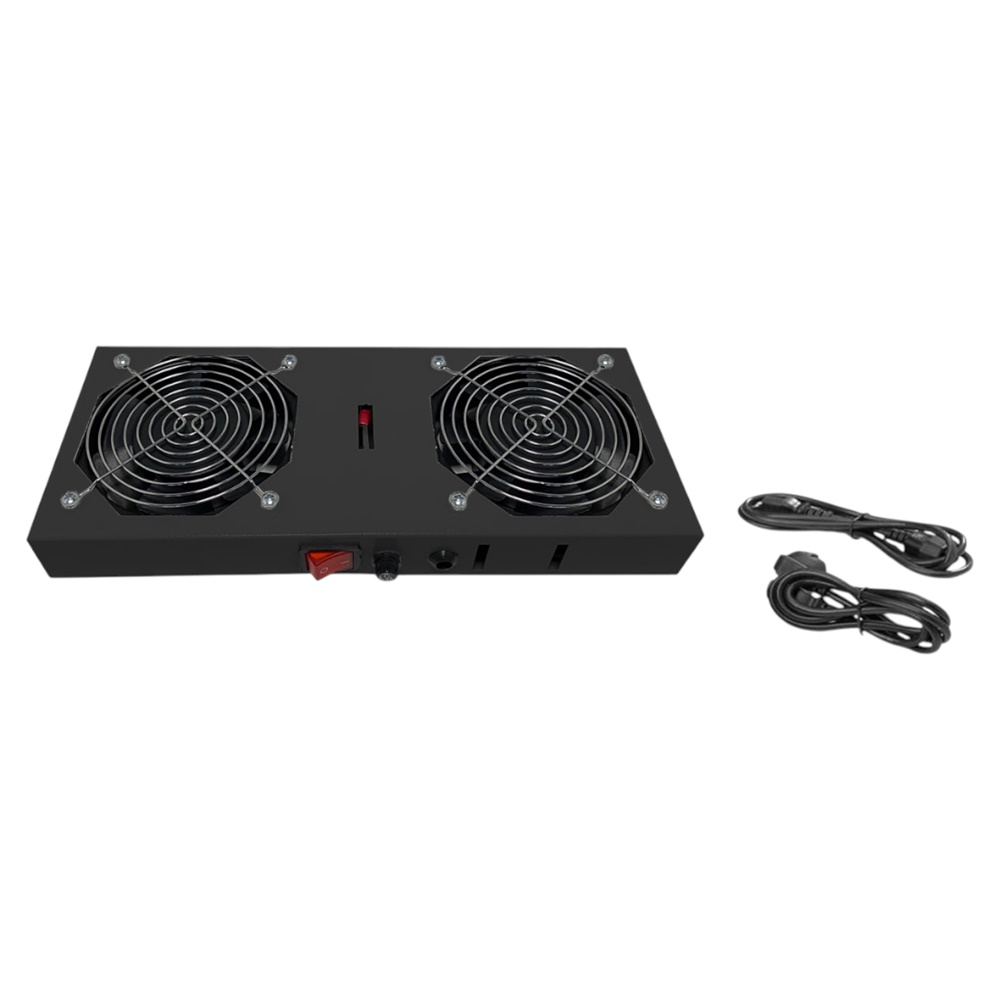 Kit elettrico 2 ventole con switch per impianti