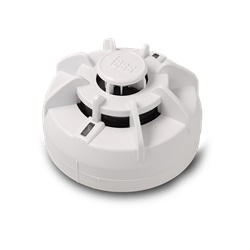 Rivelatore combinato fumo temperatura 12Vcc IP43 per sistemi antintrusione