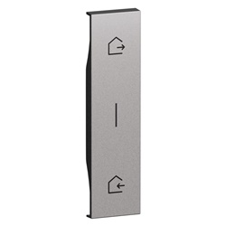 Cover 1 modulo acciaio per K4570CWI installazione domestica