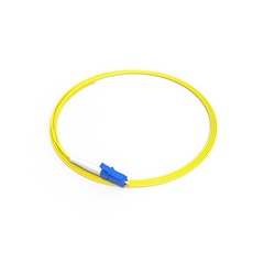 Pigtail fibra ottica singlemode LC giallo rete dati installazione facile