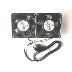 Ventilatore raffreddamento AC per rack e armadi robusto