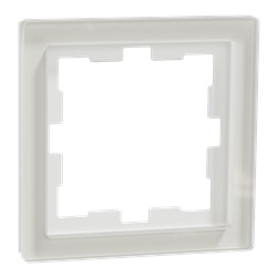 CORNICE D-LIFE 1G VETRO BIA. CRIST.
