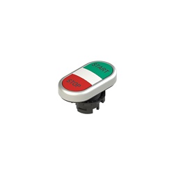 PULSANTE DOPPIO INFERIORE RASATO CO