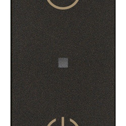 TASTO 1M ASSIALE SIMBOLI TOGGLE NER