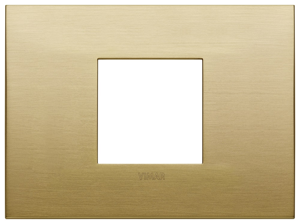 PLACCA CLASSIC 2MC OTTONE SPAZZOLAT