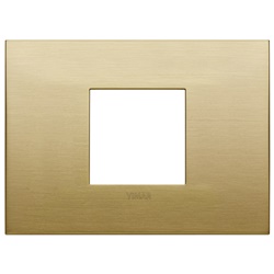 PLACCA CLASSIC 2MC OTTONE SPAZZOLAT