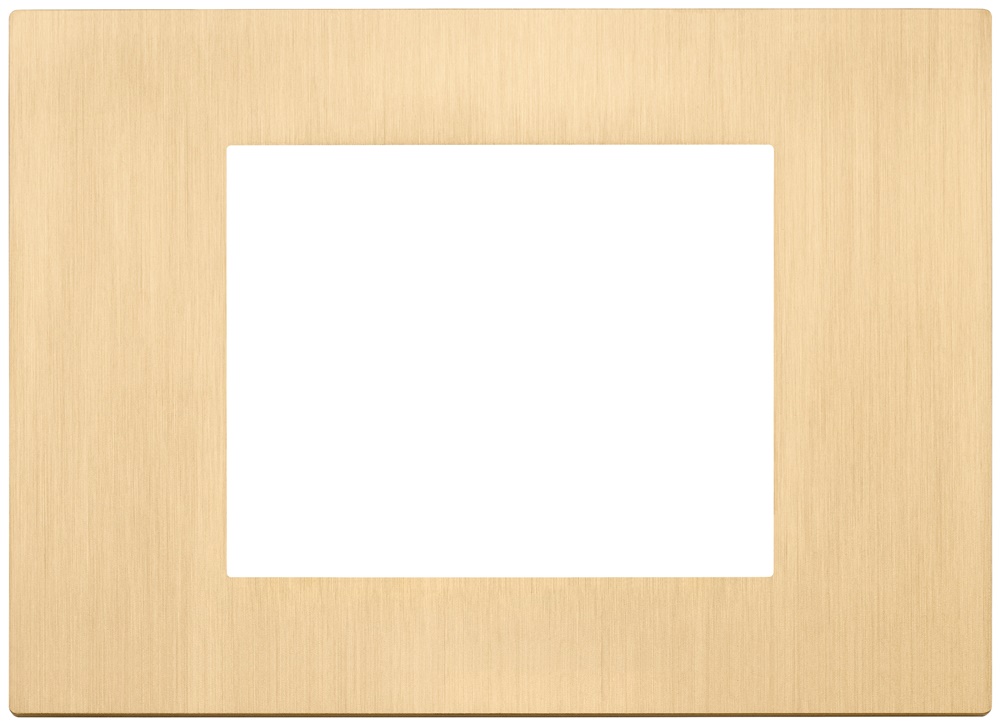 PLACCA 3M ORO SPAZZOLATO