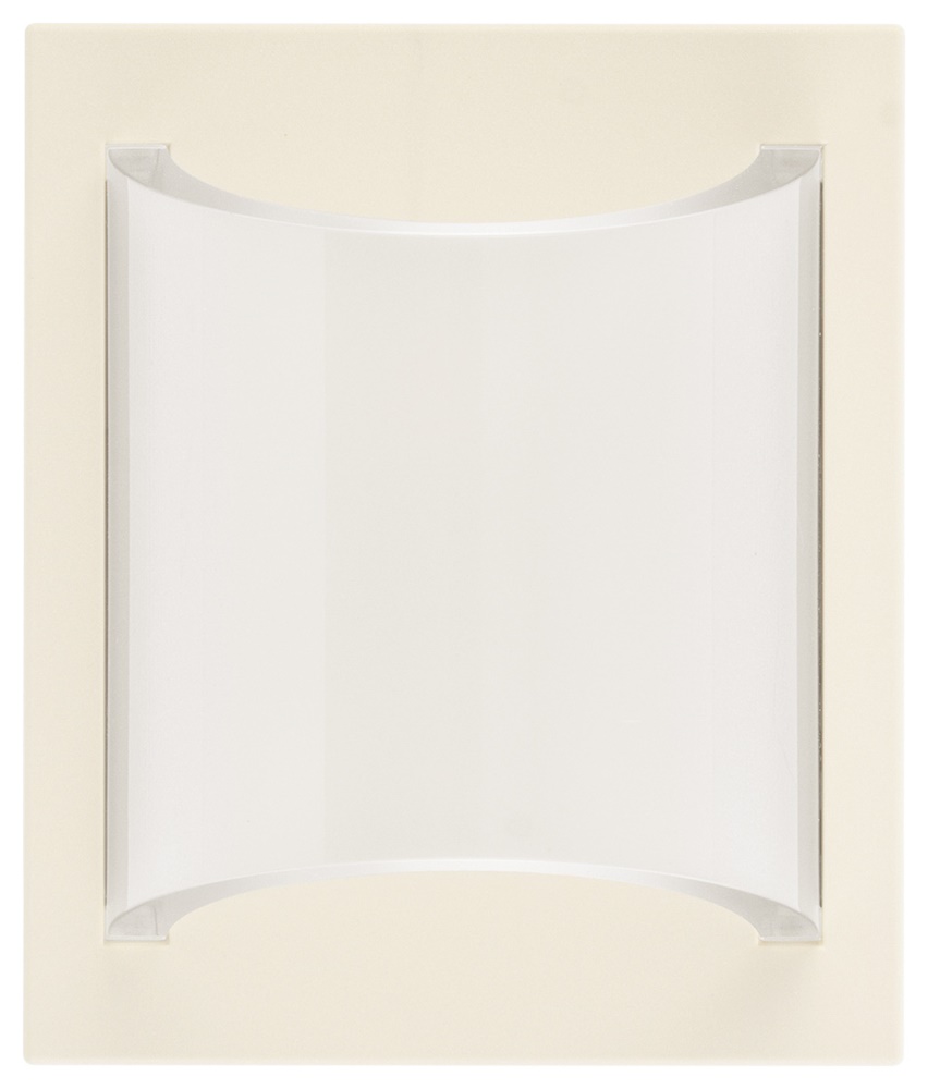 Spia prismatica LED RGBW 120-240V nero 2 moduli