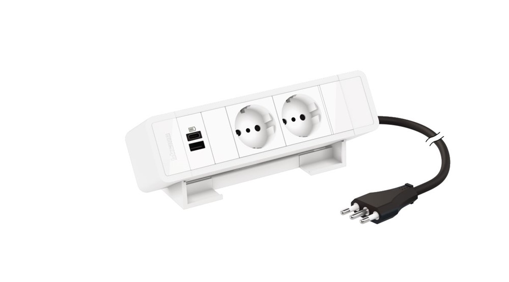 INCARA - MULTIPRESA 2XP30 + USB A+C
