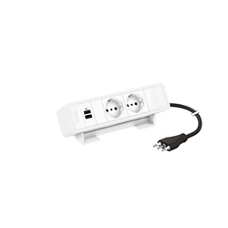 INCARA - MULTIPRESA 2XP30 + USB A+C