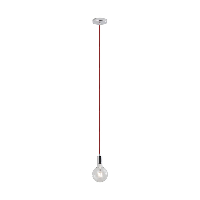 SOSPENSIONE CROMO E27 IP20