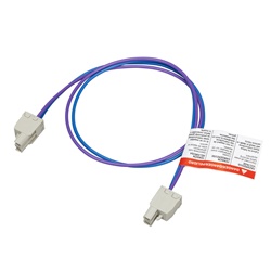 Cavo con 1 connettore - 2 PIN - L=500 MM