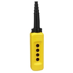 Pulsantiera pensile vuota XACA - 4 fori verticali