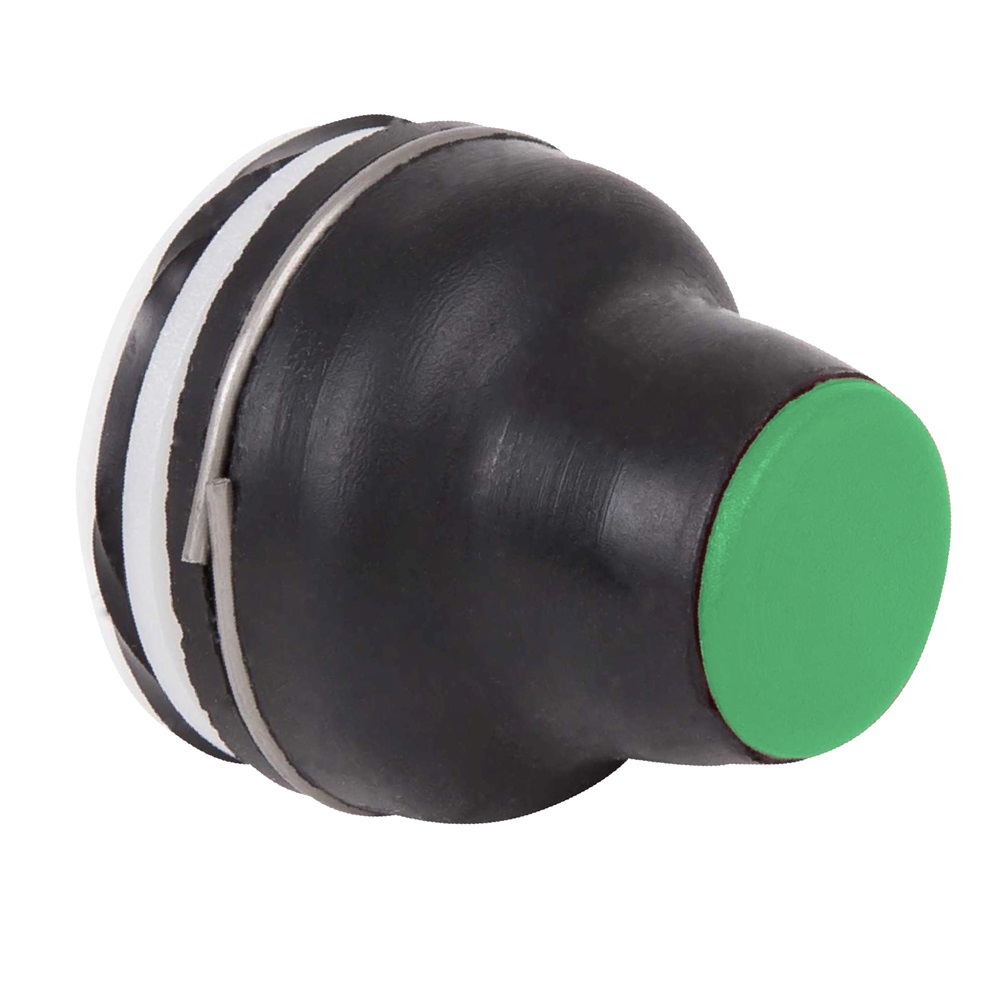 Testa pulsante con cappuccio xac-b - verde - 4 mm, –25-+70 °C