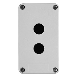 Pulsantiera vuota XAP-A - plastica - 2 fori