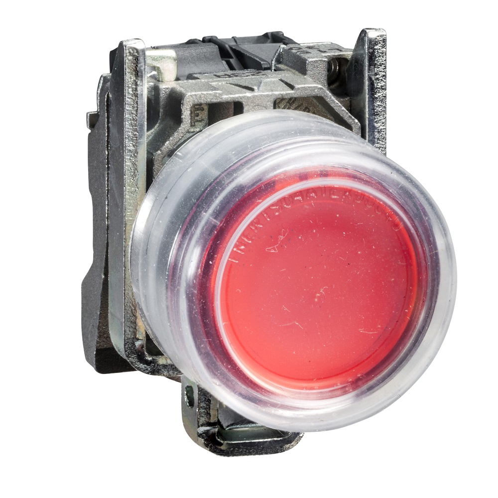 Pulsante luminoso rosso Ø22 - 24-120V - ATEX