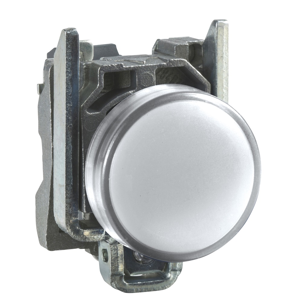 Lampada spia Ø22 - bianca - LED universale- 24Vac/dc