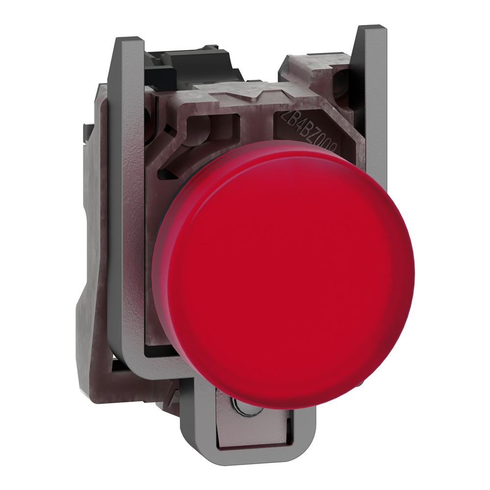 Lampada spia Ø22 - rossa - LED universale- 120Vac