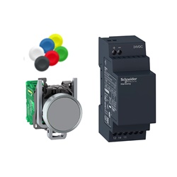 Kit trasmettitore + ricevitore non configurabile 24 VDC