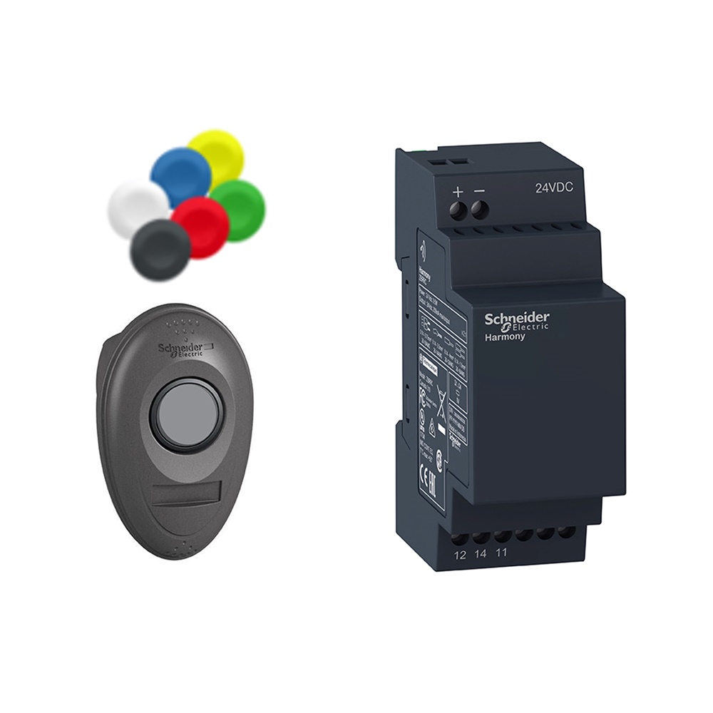 Kit pulsantiera mobile + trasmett. + ricevitore non configurabile - 24 VDC
