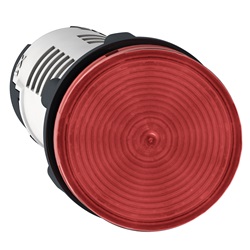 Lampada spia Ø22 - rossa - LED INTEGRATO - 230..240V