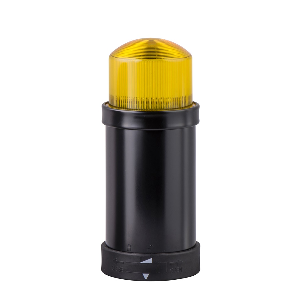 Elemento luminoso - 5 joule flash - GIALLO - 24V AC/DC