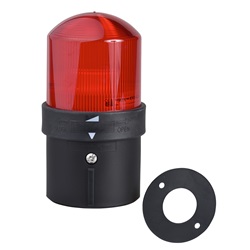 Colonna luminosa fisso rosso 10 J XVB - LED integrato - 24 VAC/CD - IP 65