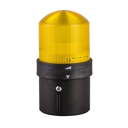 Colonna luminosa fisso GIALLO 10 J XVB - LED integrato - 24 VAC/CD - IP 65