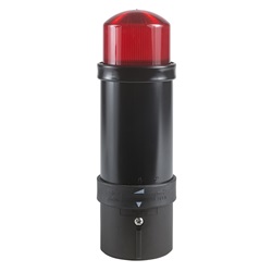 Colonna luminosa rosso 5 J XVD - tubo flash - 24 VAC/CD - IP 65