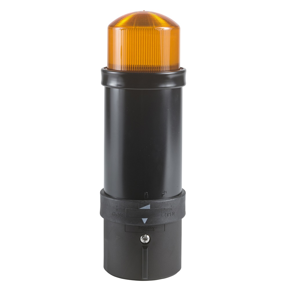 Colonna luminosa arancio 5 J XVD - tubo flash - 120 VAC - IP 65