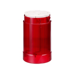 Elemento luminoso Ø45 - ROSSA - BA 15D - senza lampadina - <= 230V AC/DC