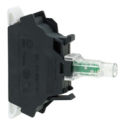 Elemento luminoso- Ø22 - LED universale - 110-120 Vac a molla