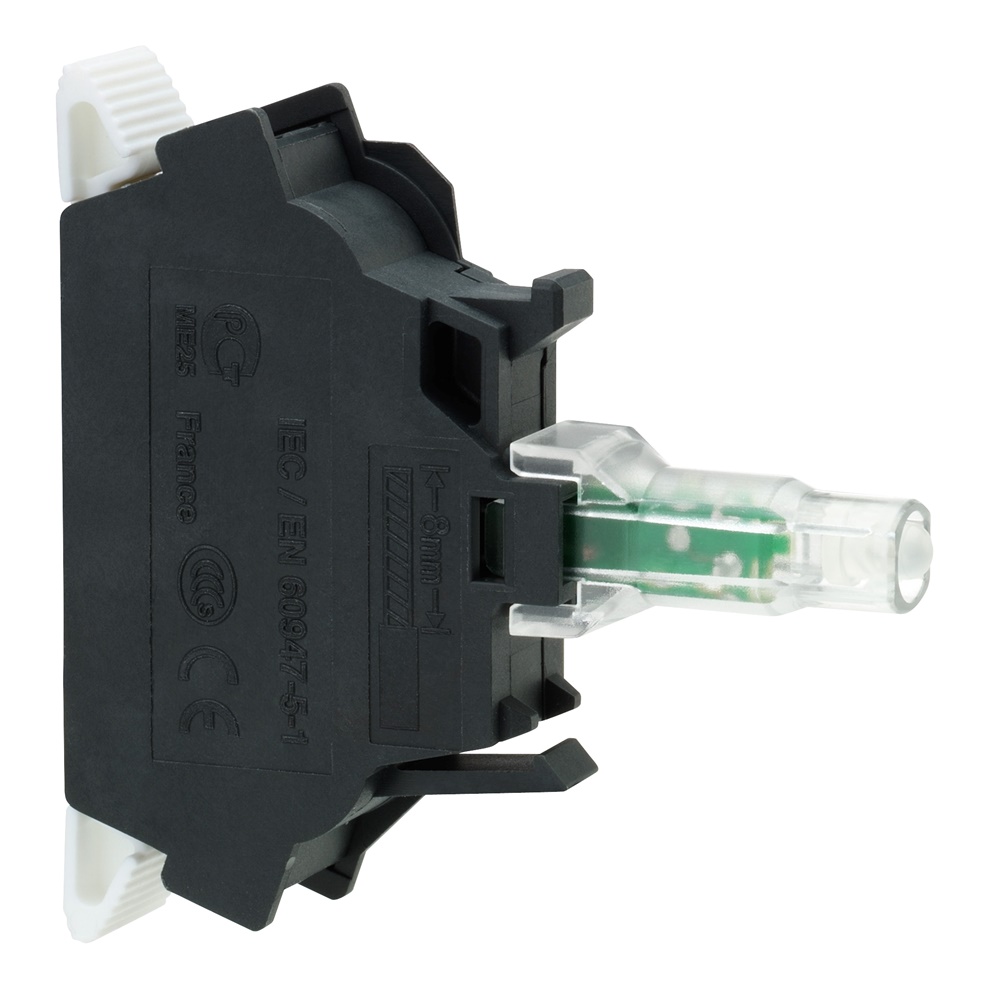 Elemento luminoso- Ø22 - LED universale - 230-240 Vac  a molla