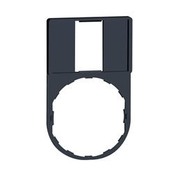 Porta etichetta 30 X 50mm senza etichetta per unità Ø22