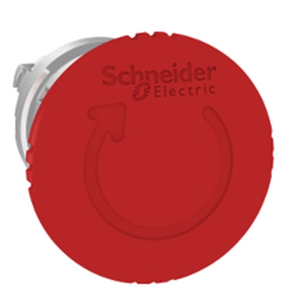 Pulsante di emergenza A fungo Schneider Electric, 600 V ac/dc, Ø testa 40mm, Ruotare per ripristinare, Rosso