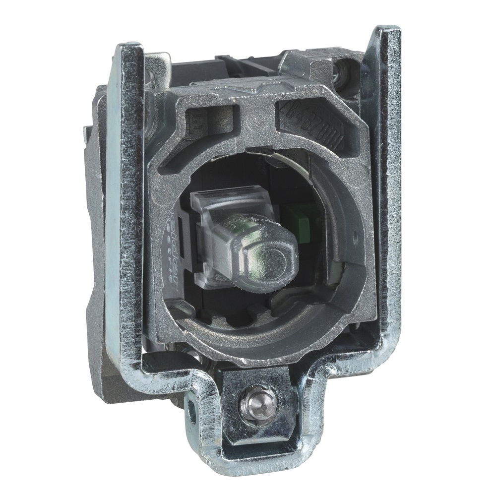 Corpo per pulsante luminoso Ø22 - LED universale 1NO-24Vac/dc