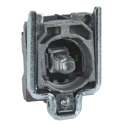 Corpo per pulsante luminoso Ø22 - LED universale 1NO-24Vac/dc