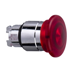 Testa pulsante luminoso Ø40 Ø22 - rosso- per LED universale