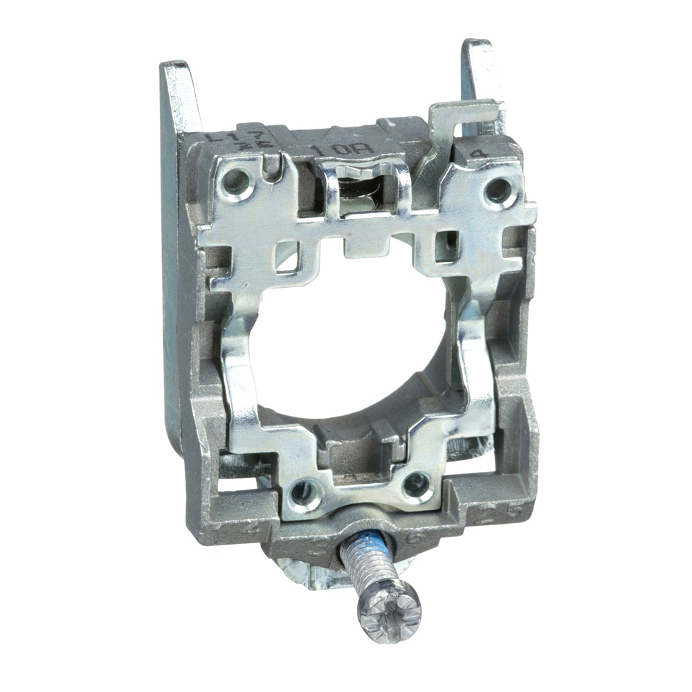 Base di fissaggio per elementi elettrici per unità Ø22mm XB4-A - 10/CONF