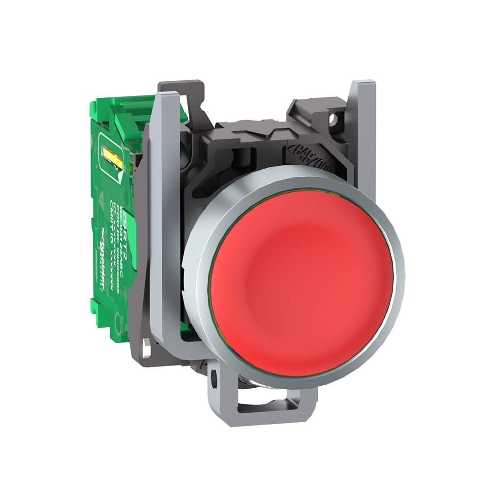 Pulsante trasmettitore Ø22mm - in metallo - rosso