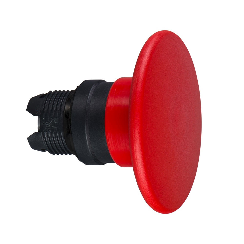 Testa pulsante Ø22 rosso - fungo Ø60 mm