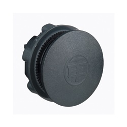 Tappo otturatore per unità ø 22 mm - nero - 10/conf
