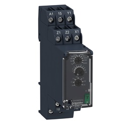 Relè temporizzato elettronico - 0.05s…300h - 24…240V AC/DC - 1C/O