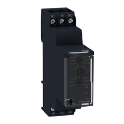 Relè temporizzato monofunzione STAR-DELTA - 24VDC/24..240V AC - 1 NC/NO