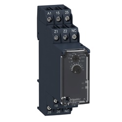 Relè temporizzato elettronico - 0.05s…10min - 24…240V AC/DC - 2C/O