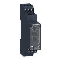 Relè controllo tensione motore e temperatura - RM35-T - 24..240V AC/DC - 2NO