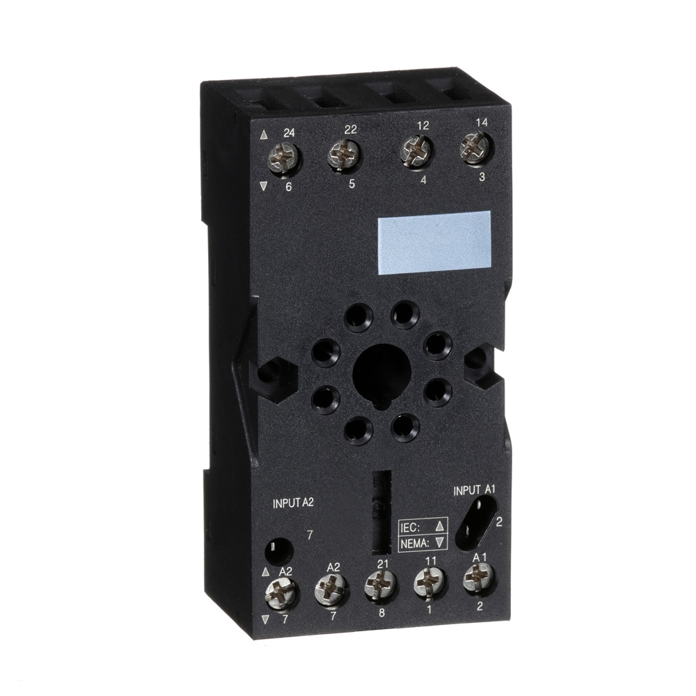 Base RUZ - contatto misto - 10 A - < 250V - connettore - per relè RUMC2..