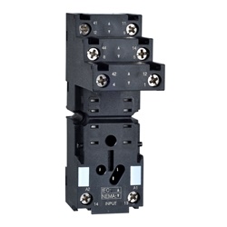 Base RXZ - contatto separato - 12 A - < 250V - connettore - per relè RXM2..